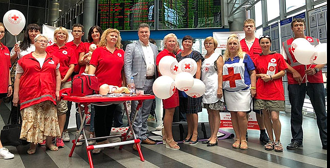 Міський конкурс проектів для ГО «Громадська перспектива»: представники Червоного Хреста України провели майстер-класи з надання першої допомоги