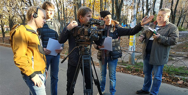 Телеканал «Еспресо» розпочав зйомки нового циклу програм «Герої, увічнені у вулицях Києва»