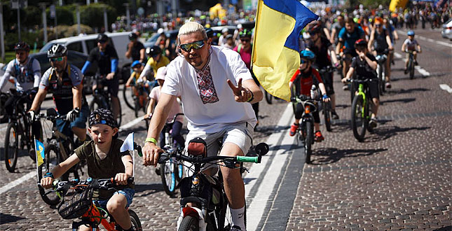 25 червня відбудеться благодійний патріотичний онлайн пробіг Київського Велодня