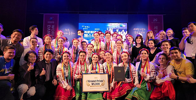 Українська команда «Мрія» здобула Гран-прі на Міжнародному танцювальному фестивалі у Південній Кореї