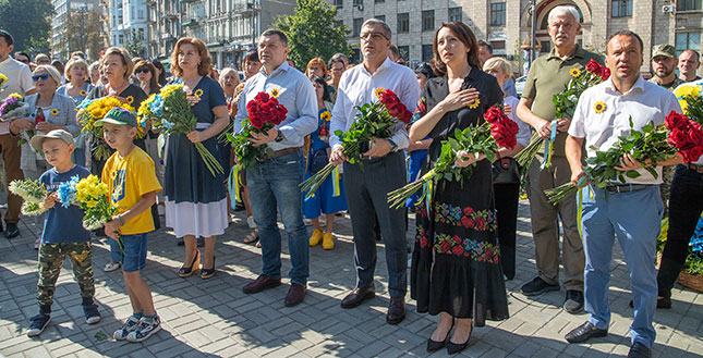 У Києві вшанували пам’ять загиблих захисників України